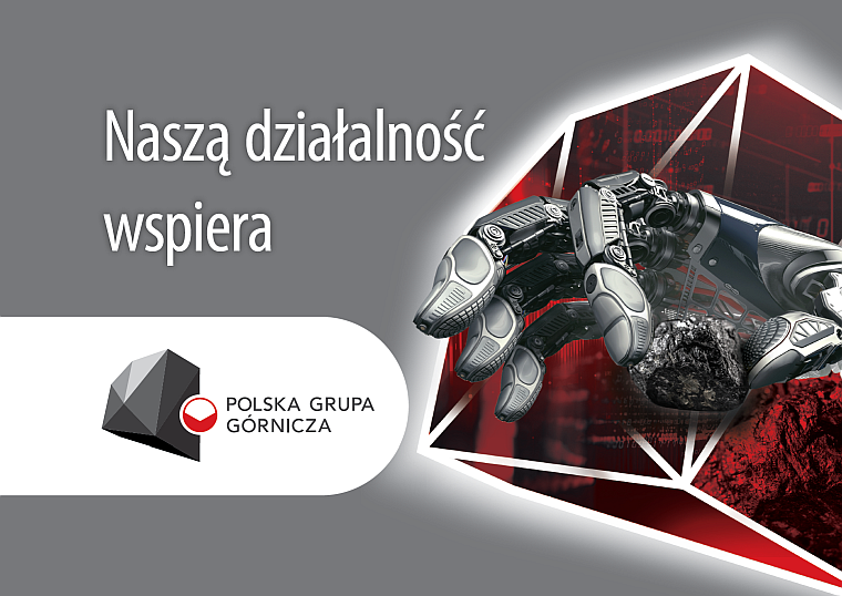 Naszą działalność wspiera Polska Grupa Górnicza